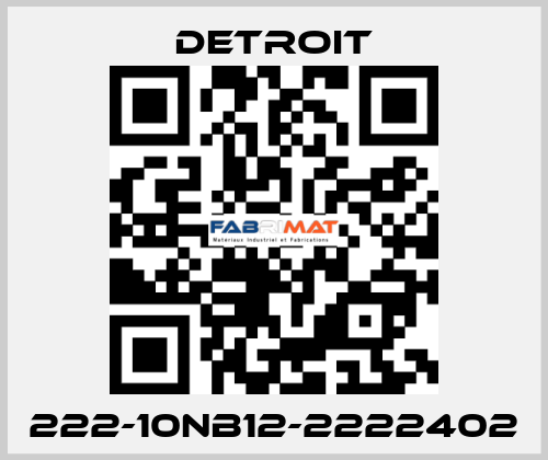 222-10NB12-2222402 Detroit