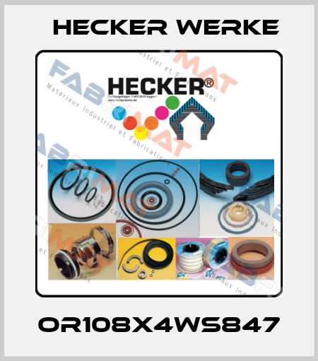 OR108X4WS847 Hecker Werke