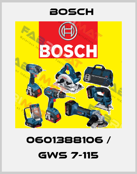 0601388106 / GWS 7-115 Bosch