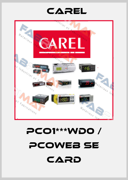 PCO1***WD0 / pCOWeb SE card Carel