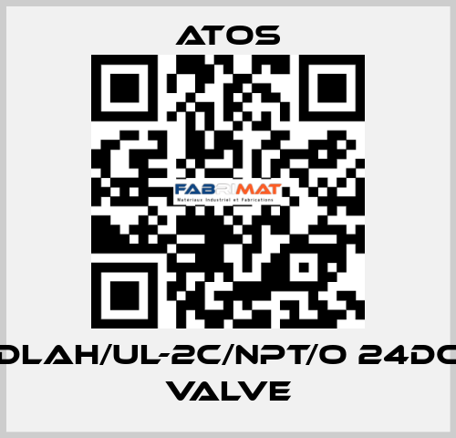 DLAH/UL-2C/NPT/O 24DC Valve Atos
