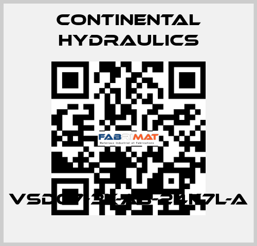 VSD07-3K-A3-24K7L-A Continental Hydraulics