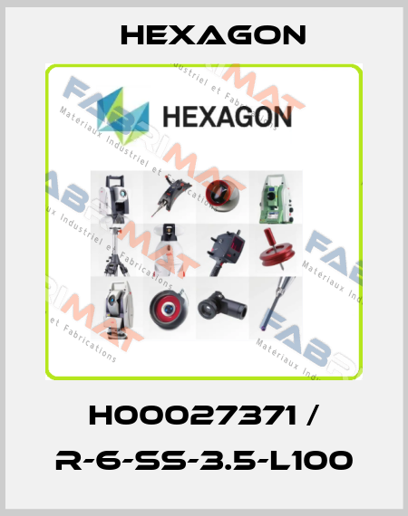 H00027371 / R-6-SS-3.5-L100 Hexagon