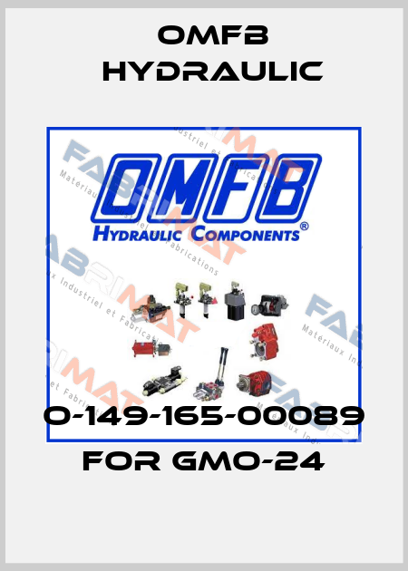 O-149-165-00089 for GMO-24 OMFB Hydraulic