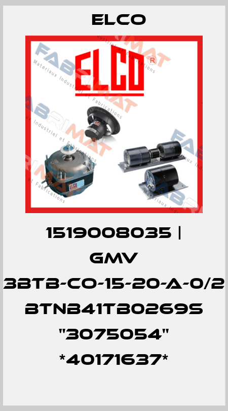 1519008035 | GMV 3BTB-CO-15-20-A-0/2 BTNB41TB0269S "3075054" *40171637* Euro Motors Italia