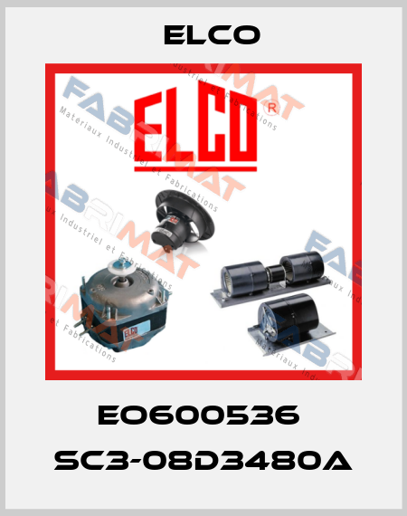 EO600536  SC3-08D3480A Elco