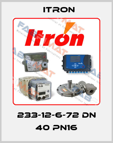 233-12-6-72 DN 40 PN16 Itron