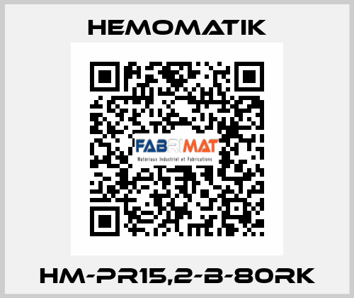 HM-Pr15,2-B-80RK Hemomatik