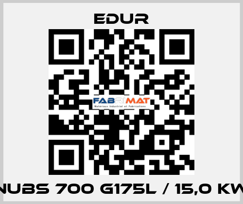 NUBS 700 G175L / 15,0 KW Edur