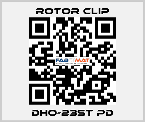 DHO-23ST PD Rotor Clip