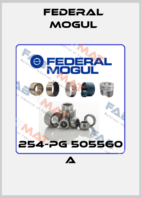 254-PG 505560 A Federal Mogul