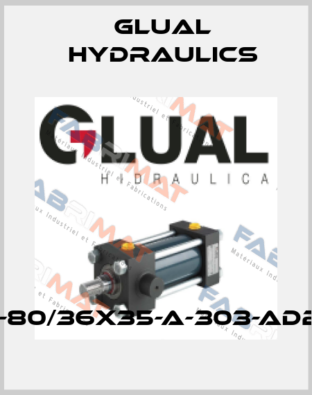 KI-80/36x35-A-303-AD20 Glual Hydraulics