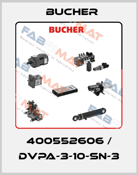 400552606 / DVPA-3-10-SN-3 Bucher
