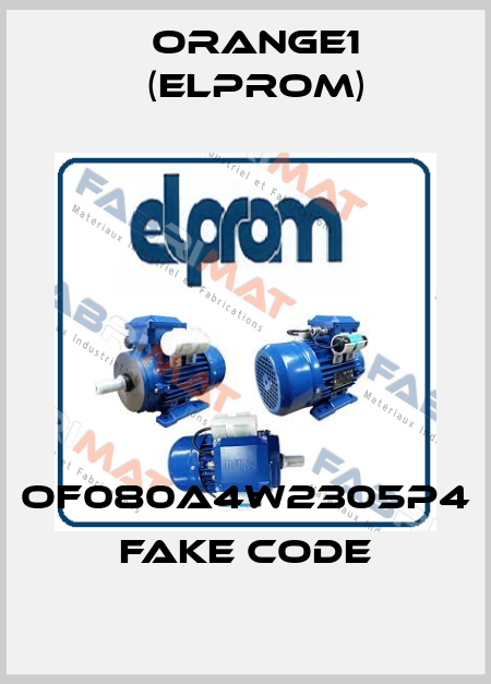 OF080A4W2305P4 fake code ORANGE1 (Elprom)