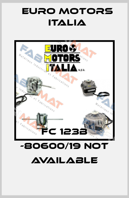 FC 123B -80600/19 not available Euro Motors Italia