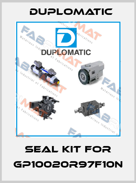 seal kit for GP10020R97F10N Duplomatic