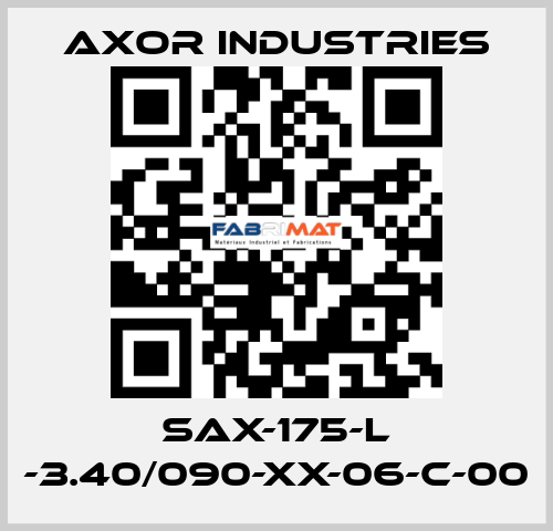 SAX-175-L -3.40/090-XX-06-C-00 Axor Industries