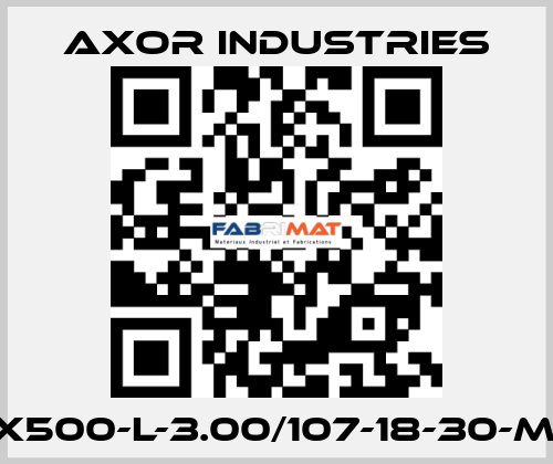 SAX500-L-3.00/107-18-30-M-00 Axor Industries