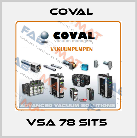 VSA 78 SIT5  Coval