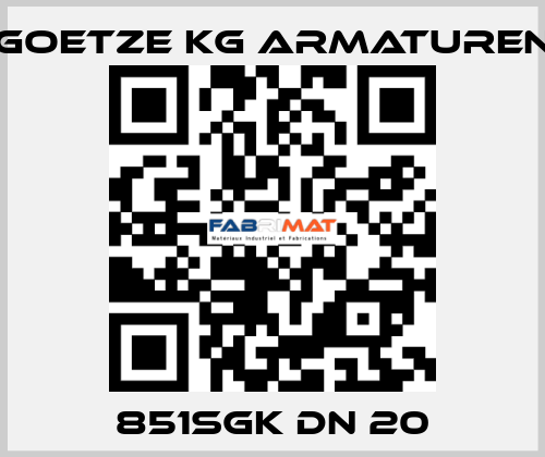 851sGK DN 20 Goetze KG Armaturen