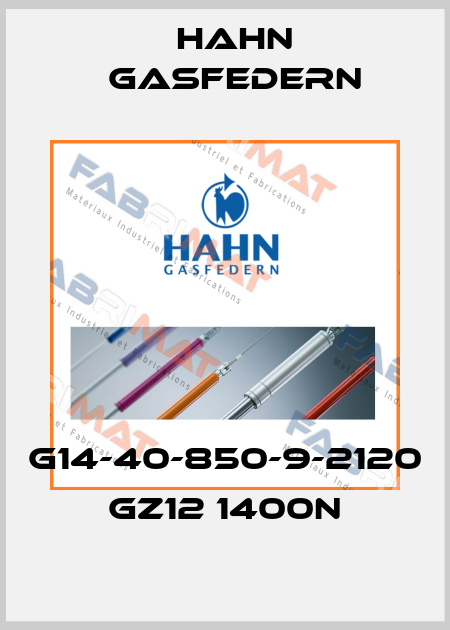 G14-40-850-9-2120 GZ12 1400N Hahn Gasfedern
