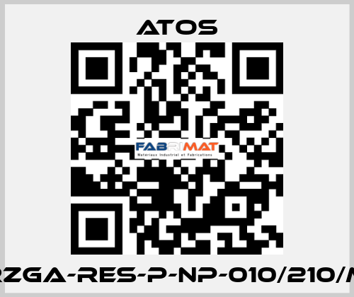 RZGA-RES-P-NP-010/210/M Atos