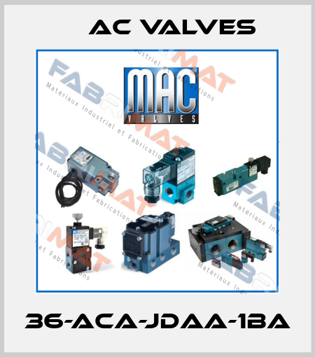 36-ACA-JDAA-1BA МAC Valves