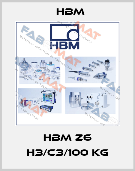 HBM Z6 H3/C3/100 kg Hbm