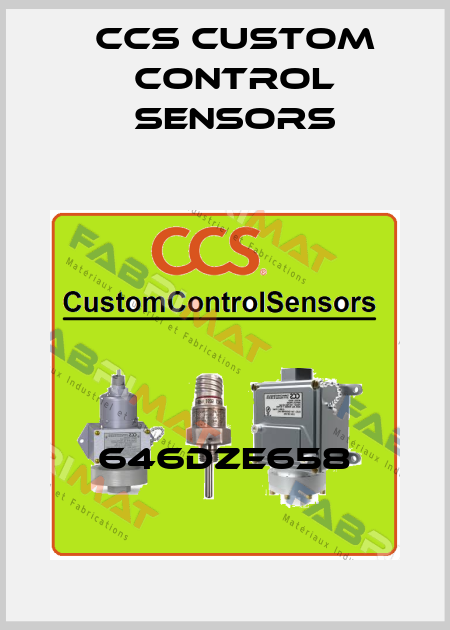 646DZE658 CCS Custom Control Sensors