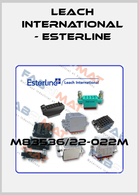 M83536/22-022M Leach International - Esterline