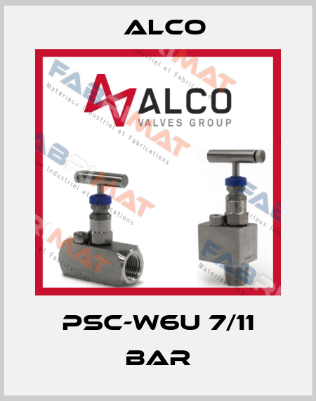 PSC-W6U 7/11 bar Alco