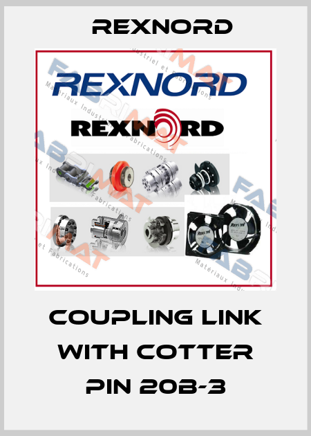 Coupling link with cotter pin 20B-3 Rexnord