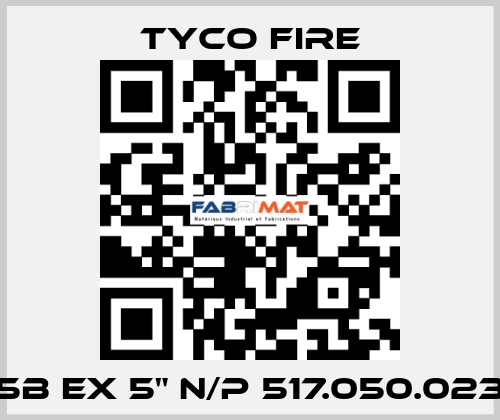 5B Ex 5" N/P 517.050.023 Tyco Fire