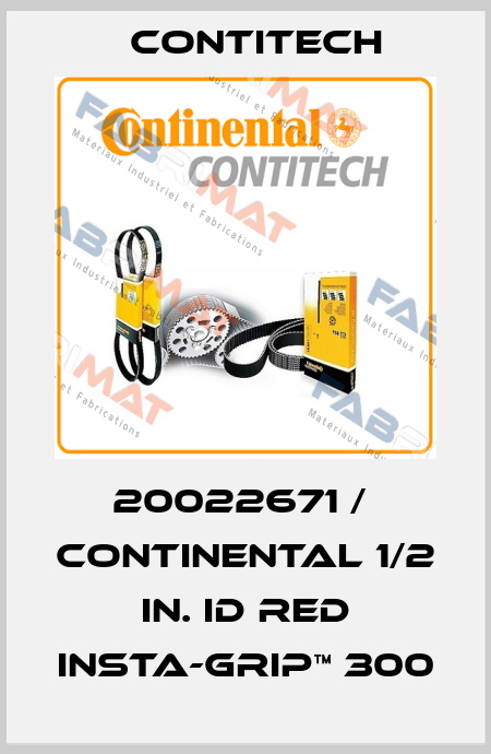 20022671 /  Continental 1/2 in. ID Red Insta-Grip™ 300 Contitech