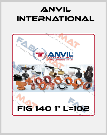 FIG 140 1" L=102 Anvil International