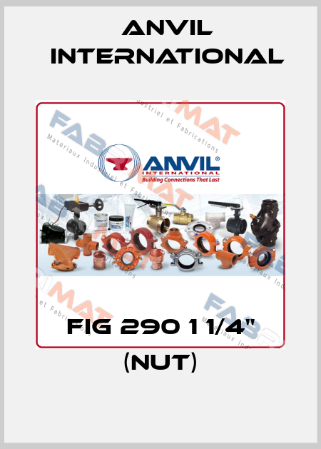 FIG 290 1 1/4" (nut) Anvil International