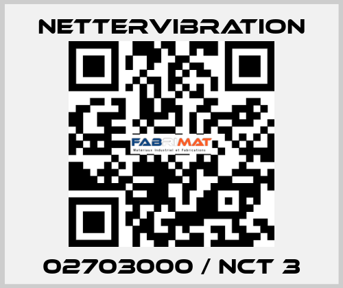 02703000 / NCT 3 NetterVibration