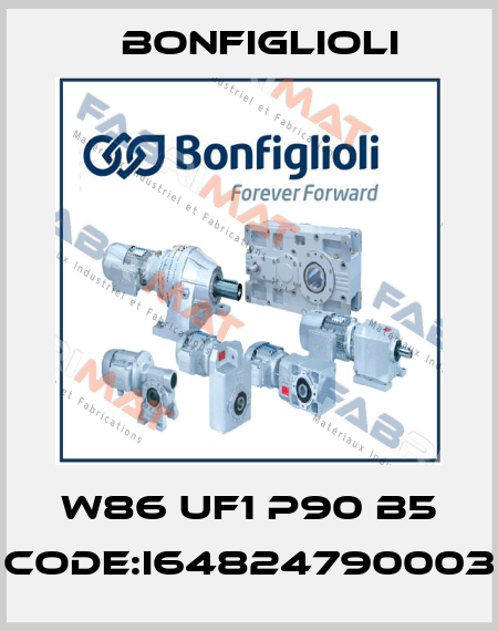 W86 UF1 P90 B5 CODE:I64824790003 Bonfiglioli