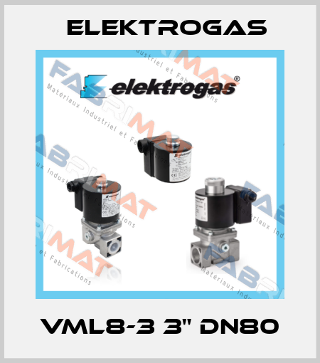 VML8-3 3" DN80 Elektrogas
