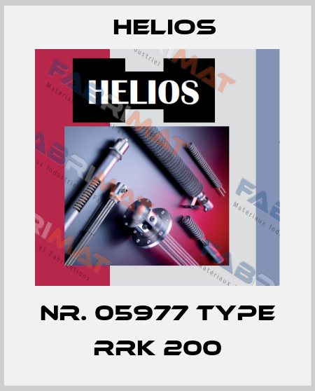 Nr. 05977 Type RRK 200 Helios