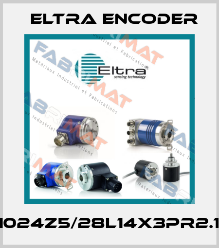 EH80P1024Z5/28L14X3PR2.151+269 Eltra Encoder