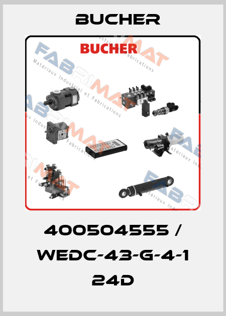 400504555 / WEDC-43-G-4-1 24D Bucher