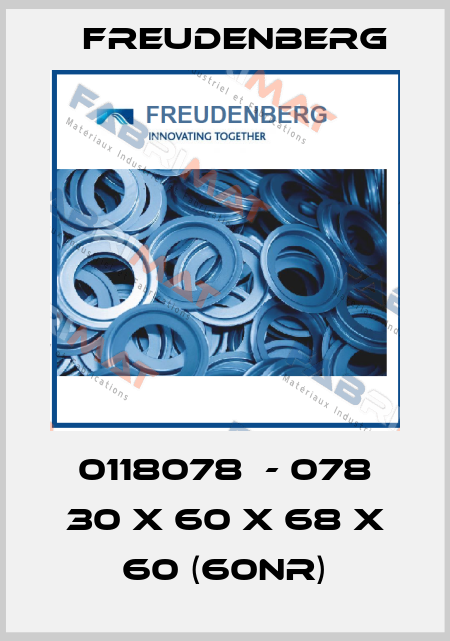 0118078  - 078 30 x 60 x 68 x 60 (60NR) Freudenberg