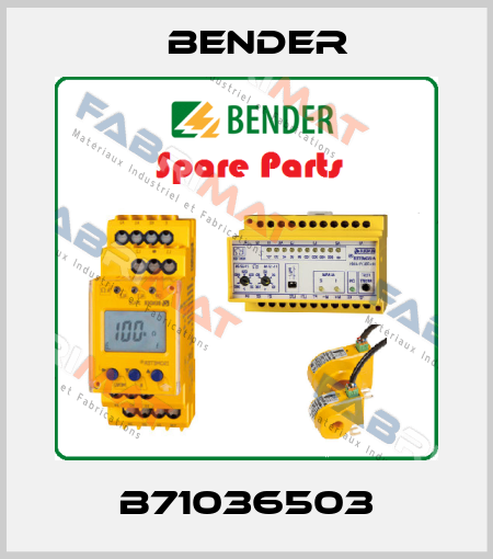 B71036503 Bender