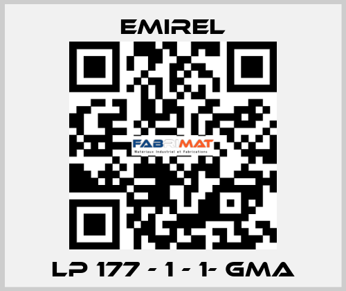 LP 177 - 1 - 1- GMA Emirel