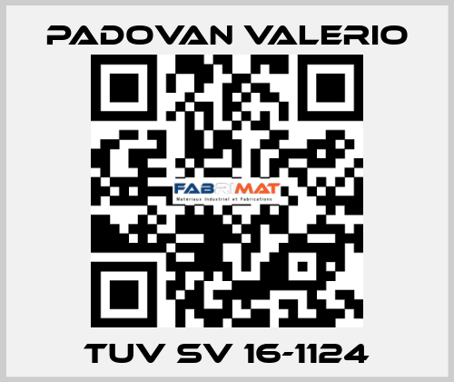 TUV SV 16-1124 PADOVAN VALERIO