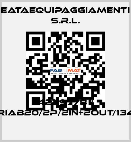 42119778 / CRIAB20/2P/2IN+2OUT/1340 EATAequipaggiamenti s.r.l.