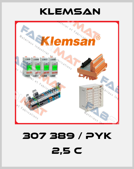 307 389 / PYK 2,5 C Klemsan