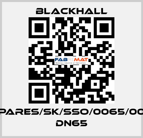 SPARES/SK/SSO/0065/000 DN65 Blackhall