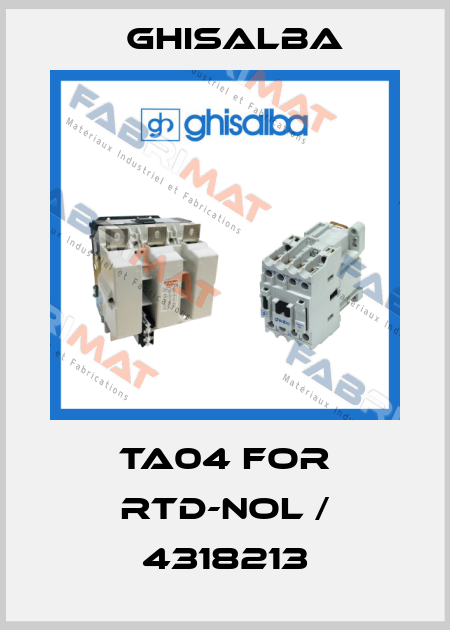 TA04 FOR RTD-NOL / 4318213 Ghisalba